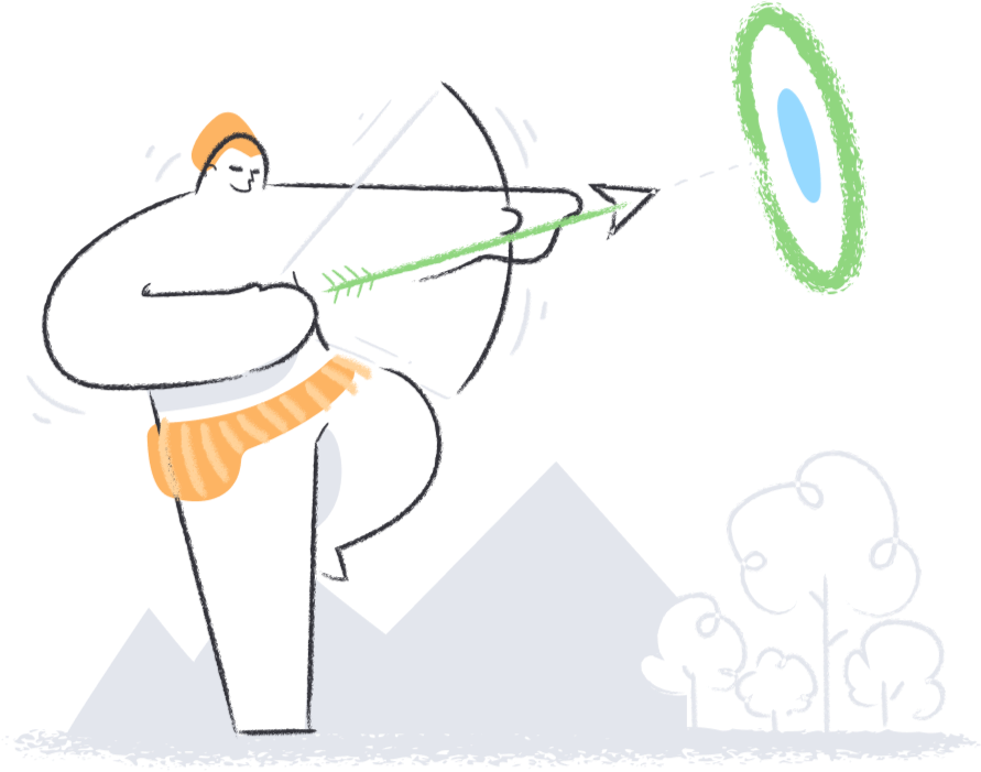 Burnout recovery and stress management illustration
